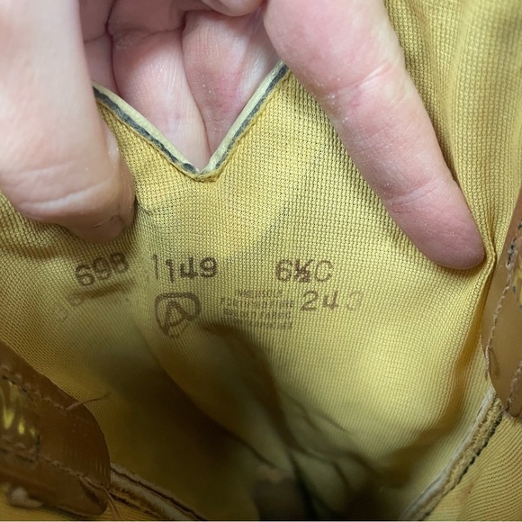 Vintage Acme women’s cowgirl boots size 6.5 narrow sand western - Picture 7 of 11